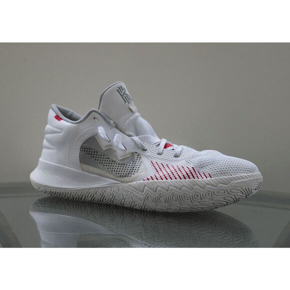 Level SS/New -Nike Kyrie Flytrap 5 EP White Red DC8991 100 Size 12 **READ** - Picture 1 of 8